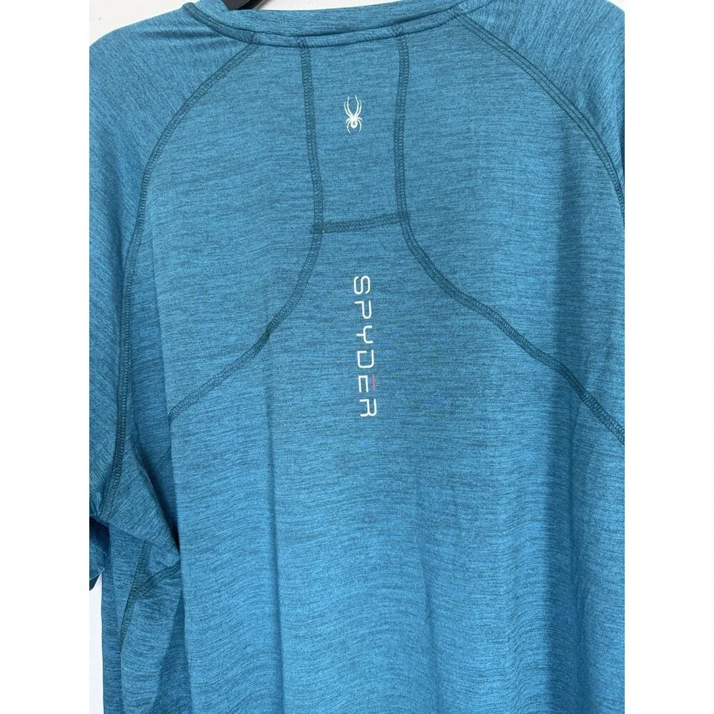 Spyder Swim Rash Guard Tee Men’s Sz XXL Surf Sand Sun UPF+30